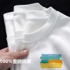 100 Pure cotton short-sleeved T-shirt for men, 2024 new summer design sense, niche and trendy ins loose T-shirt top Application Scenario